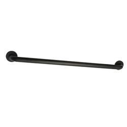 "Kingston Brass DR514300 Meridian 30" x 1-1/4" O.D Grab Bar, Matte Black - Kingston Brass DR514300"