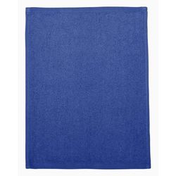 Q-Tees T600 Hemmed Fingertip Towel in Royal Blue | Cotton
