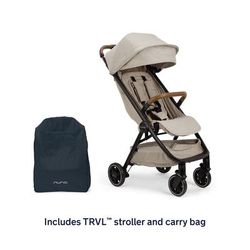 Nuna TRVL Self-Folding Compact Stroller - Hazelwood