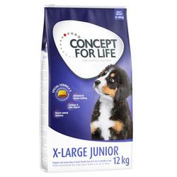 2x12kg X-Large Junior Concept for Life Dry Dog Food