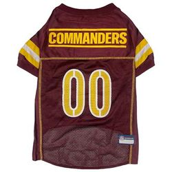 NFL NFC East Mesh Jersey For Dogs, X-Large, Washington Commanders, Red