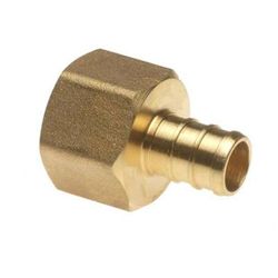 1 in. x 1 in. Lead Free Brass Pex Female Adapter - American Imaginations AI-35175