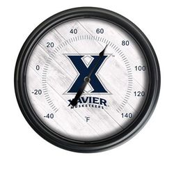Xavier Indoor/Outdoor LED Thermometer - Holland Bar Stool ODThrm14BK-08Xavier