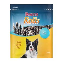 6x200g Fish Rocco Rolls Chew Sticks