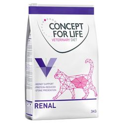 3kg Renal Concept for Life Veterinary Dry Cat Food