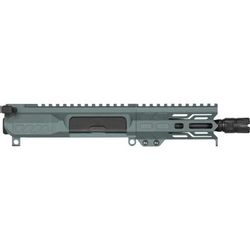 CMMG 5.7X28mm Banshee Upper Group Receiver 5in 1-9 Twist 1/2 X 28 TPI 13.8in Charcoal Green 57BBCF0-CG