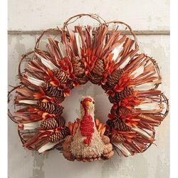 1-800-Flowers Seasonal Gift Delivery Autumn Turkey Wreath