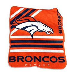 Denver Broncos Raschel Throw Home Textiles by NFL in Multi