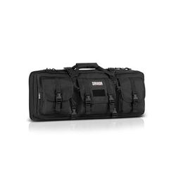 Savior Equipment American Classic Double Rifle Case Black 27.5in L x 12in H RB-2812DG-V1-BK