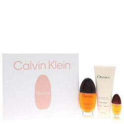 Obsession For Women By Calvin Klein Gift Set - 3.4 Oz Eau De Parfum Spray + 6.7 Oz Body Lotion + .5