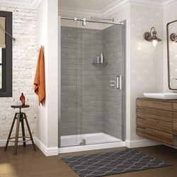 Maax Utile Alcove 48 x 32 Organik Shower Wall - Clay 107459-312-505