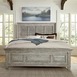 Opt King Panel Bed - Liberty Furniture 824-BR-OKPB