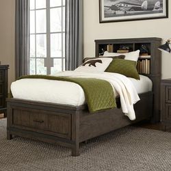 Twin Bookcase Bed - Liberty Furniture 759-YBR-TBB