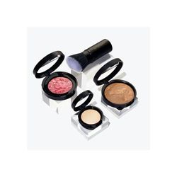 Plus Size Women's Daily Routine: Natural Finish Full Face Kit (4 Pc) by Laura Geller Beauty in Sand