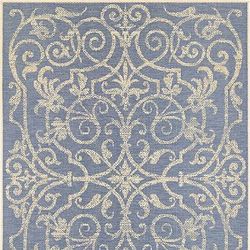 Lana Scroll Indoor/Outdoor Rug - Sage, 2'3" x 7'10" - Frontgate