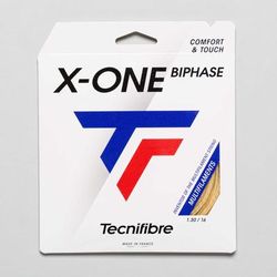 Tecnifibre X-One Biphase 16 1.30 Tennis String Packages Natural