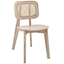 Habitat Wood Dining Side Chair in Gray