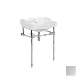 Randolph Morris Console Bathroom Sink - 8 Inch Faucet Drillings RMM069-CON-8-CP