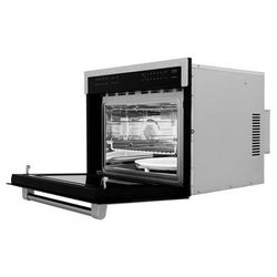 "ZLINE 24" Built-in Convection Microwave Oven in Durasnow with Speed and Sensor Cooking - ZLINE Kitchen and Bath MWO-24-SS"