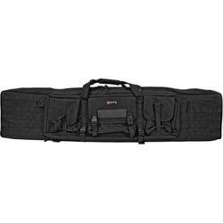 GPS Double Rifle Case Black 600D Polyester 55 L X 12.75 H X 9 W DRC55