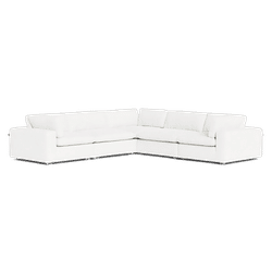 Bloom Sectional Modular Sofa White