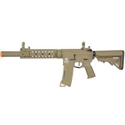 Lancer Tactical Gen 3 Nylon Polymer M4 SD AEG Airsoft Rifle Tan LT-15CT-G3
