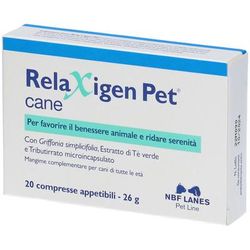 NBF LANES Relaxigen Pet Cane 20 pz Compresse