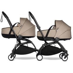 Babyzen YOYO Connect Double Stroller Bassinet / Bassinet Bundle - Black / Taupe