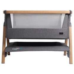 Tutti Bambini CoZee Air Bedside Crib - Oak / Charcoal