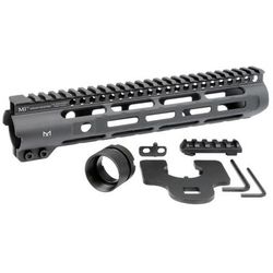 Midwest Industries AR-15/M16 SLH Free Float Slim Line Handguard 10.5 inches Black MI-SLH-10.5