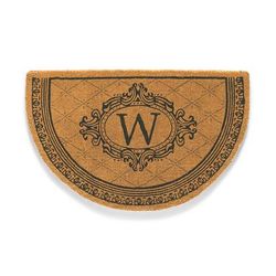 Estate Monogrammed Half-Round Door Mat - 30" x 48", Y - Frontgate
