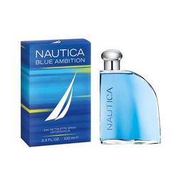 Blue Ambition 3.3 oz From Nautica For Men 3.3 oz Eau De Toilette for Men