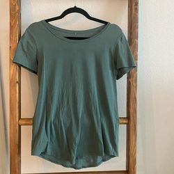 Lululemon Athletica Tops | Lululemon Short Sleeve | Color: Green | Size: 4