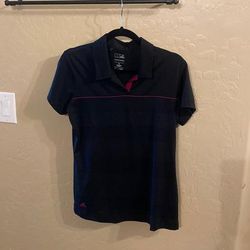 Adidas Tops | Golf Shirt | Color: Black | Size: M