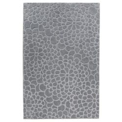 Trio 8'X10' Area Rug by Linon Home Décor in Pale Blue