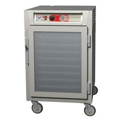 Metro C565-SFC-U 1/2 Height Insulated Mobile Heated Cabinet w/ 8 Pan Capacity, 120v, Reach In, Glass Doors, Stainless Steel