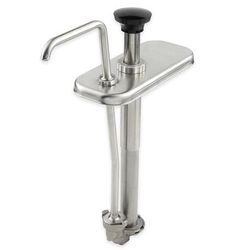 Server 85300 Syrup Pump w/ 1 1/4 oz/Stroke Capacity, Stainless, Stainless Steel
