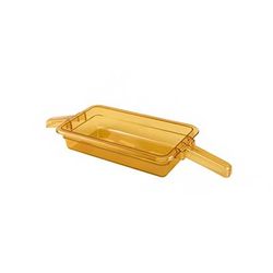 Prince Castle 155695N-12 Amber Pans Dual-Handle for MenuTrak DHB, Dual Handle