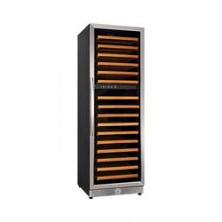 Eurodib USF168D 24" 1 Section Commercial Wine Cooler w/ 2 Zones, 154 Bottle Capacity, 110v, Black