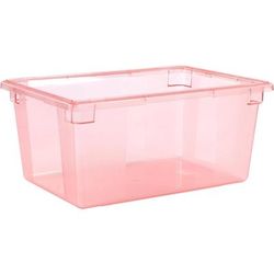 Carlisle 10623C05 16 3/5 gal Food Storage Box - 26 x 18 x 12" Red, Polycarbonate