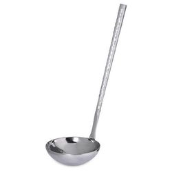 Carlisle 60203 4 oz Terra Ladle - Stainless Steel, 4 Ounce, Silver