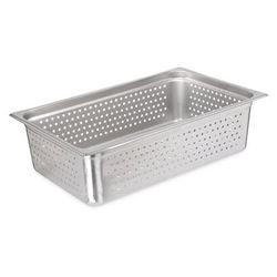 Carlisle 607006P Full Size Steam Pan, Perforated, Stainless, 6" Deep, Stainless Steel