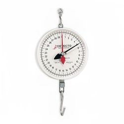 Detecto MCS-40DF Hanging Fish & Vegetable Scale w/ 8" Double Dial, 40 lb, Stainless Steel