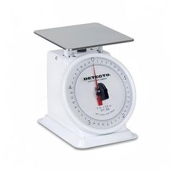 Detecto PT-25SR Petite Rotating Dial Portion Scale w/ Enamel Housing, 25 lb x 2 oz, Stainless Steel