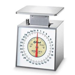 Edlund DF-2 Scale, Portion Control, Dial Type, 32 oz x 1/4 oz Graduation, NSF, Stainless Steel