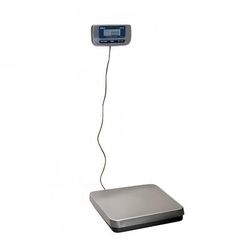 Edlund ERS-150 Digital Receiving Scale w/ 150 lbs x 1/20 lbs, LCD, Wall-mounted LCD Display, Stainless Steel