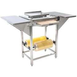 Hobart HWS-4-ES Floor Model Wrap Station w/ Built In Hotplate - 2 Film Roll Capacity, 115v, Stainless Steel