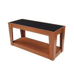 Forbes Industries 5200-5-H1 60" Mobile Induction Table w/ 1 Center Holding/Warming Unit - Glass Cook Top, 120v, Stainless Steel