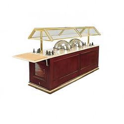 Forbes Industries 6301 18" Drop Leaf w/ Cutting Board for Buffet Stations - Avonite