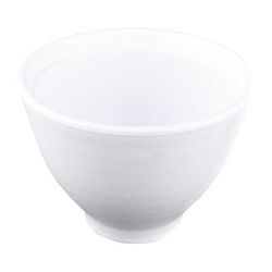 Elite Global Solutions JW4004-W 9 oz Round Melamine Soup Bowl, White, 4 1/8" x 3 1/8"